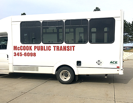 McCook public transit bus