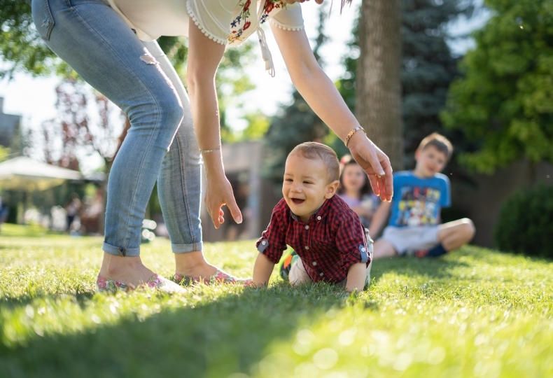 Child playing